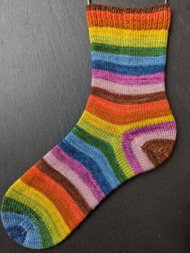 Joy Hand Dyed Self Striping Sock Yarn 